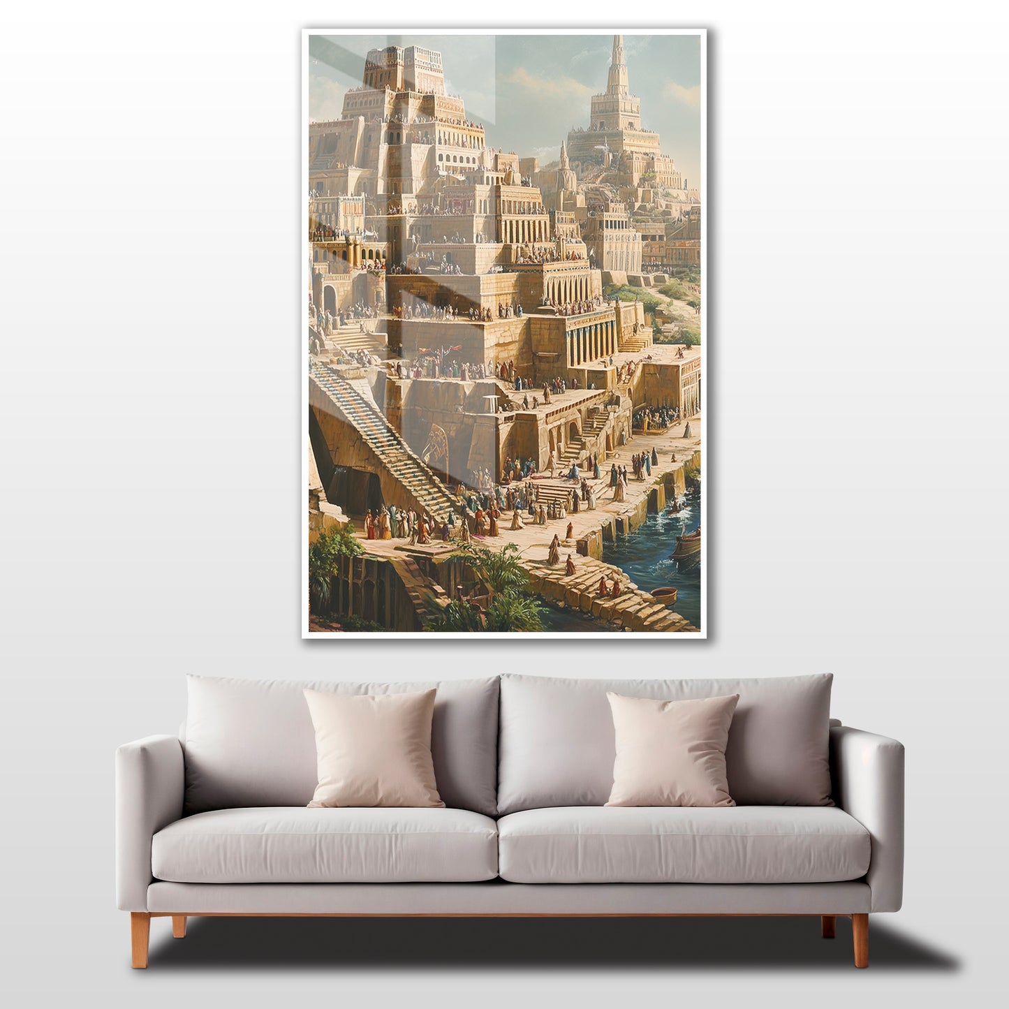 Babil Ruhu - cam tablo