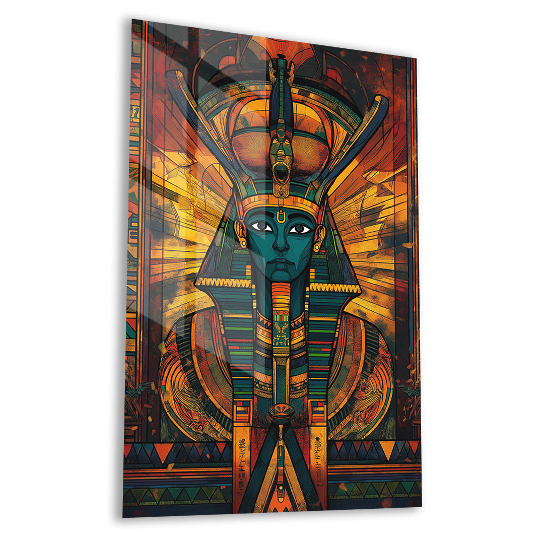 Altın Taht - cam tablo