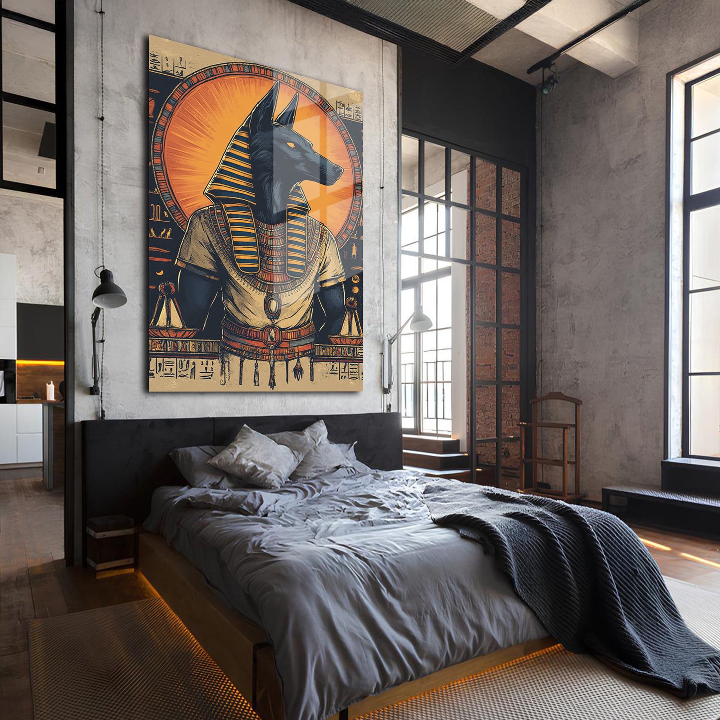 Kumların Efendisi - cam tablo