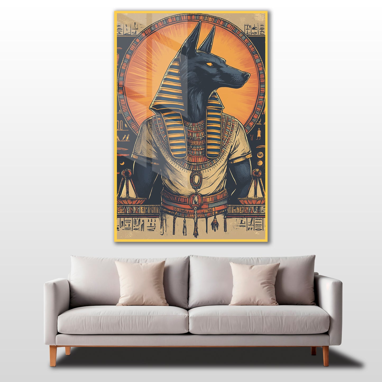 Kumların Efendisi - cam tablo