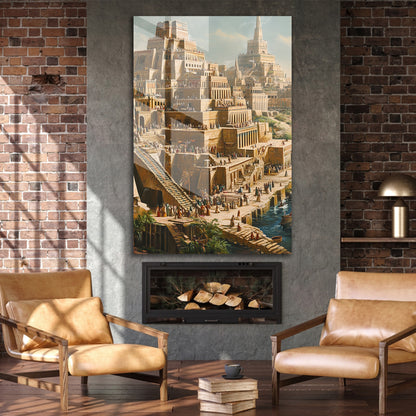 Babil Ruhu - cam tablo