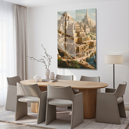 Babil Ruhu - cam tablo