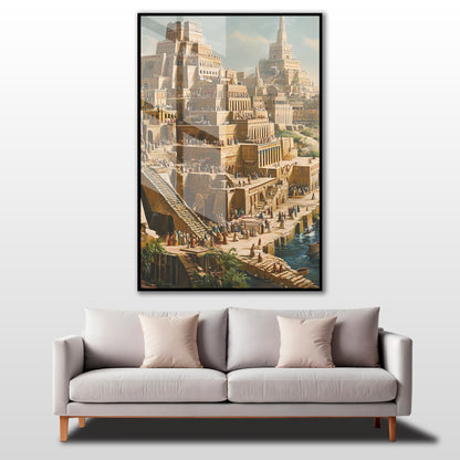 Babil Ruhu - cam tablo