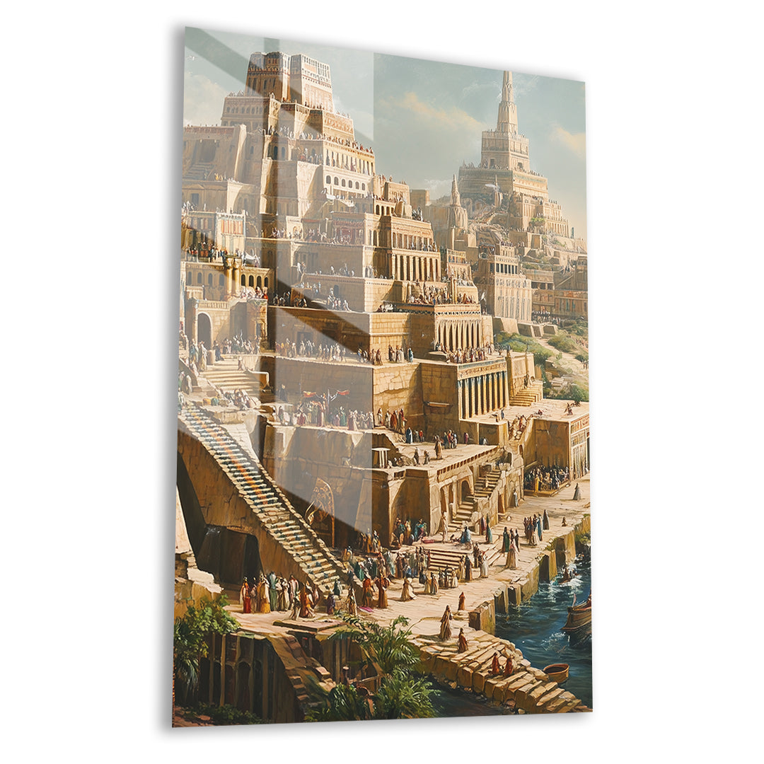 Babil Ruhu - cam tablo