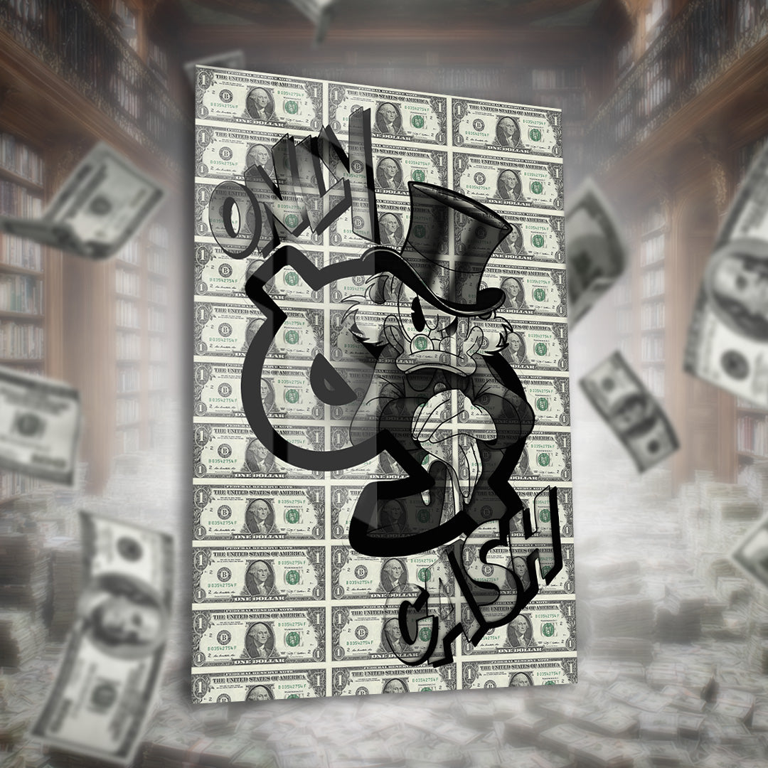 Only Cash - cam tablo (Copy)