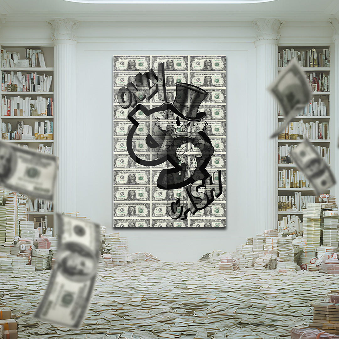 Only Cash - cam tablo (Copy)