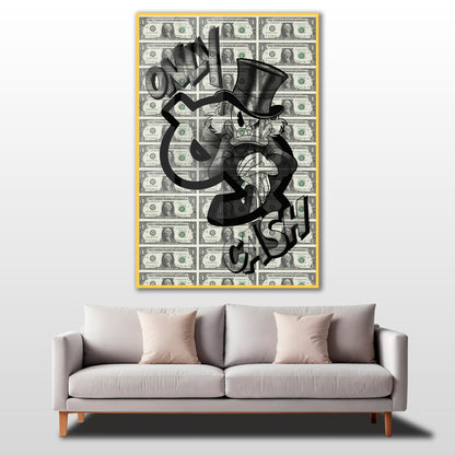 Only Cash - cam tablo (Copy)