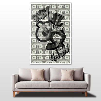 Only Cash - cam tablo (Copy)